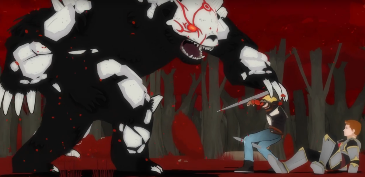 Красный, белый, чёрный, жёлтый \ RWBY Режиссёры: Монти Оум, Керри Шевкорс