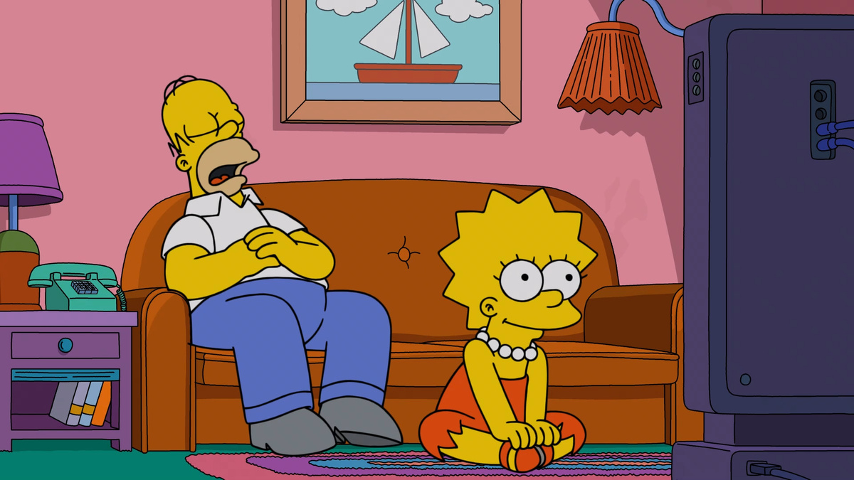 Кадр из мультипликационного сериала "Симпсоны"