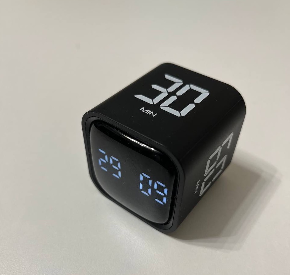 Таймер-кубик для метода "момидора"