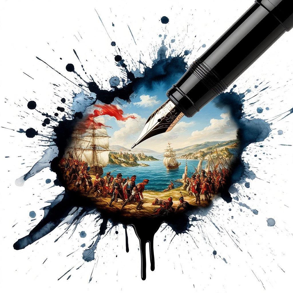 Иллюстрация автора: "прошел Крым и Рым"