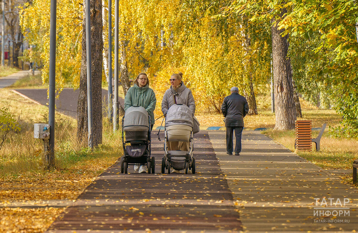 «Только в Татарстане за время действия программы 400 тыс. семей стали участниками материнского капитала. Это большое количество и большие суммы»Фото: © Владимир Васильев / «Татар-информ»