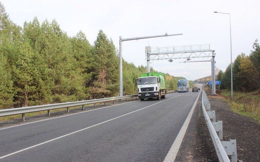    Пункт весогабаритного контроля установили на трассе Ижевск – Ува