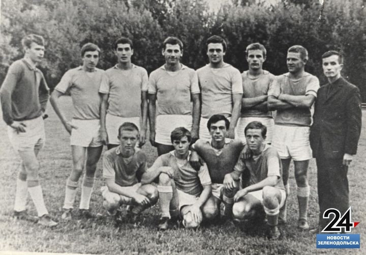 Футбольная команда «Прогресс», Зеленодольск, 1967 год