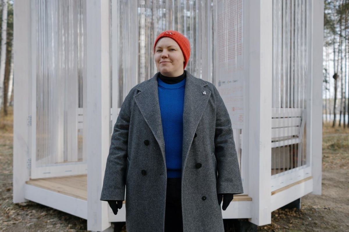    Архитектор Ольга Рокаль. Фото: Анна Марченкова для Ural Industrial Biennial