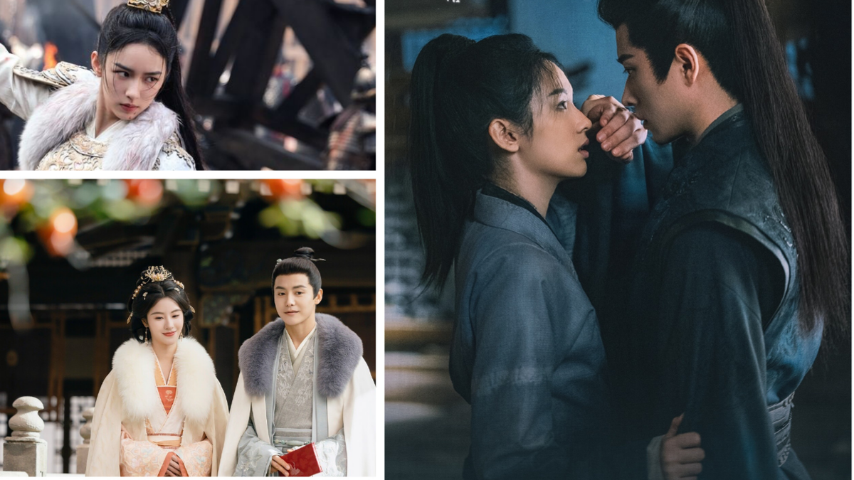 Коллаж создан автором этой статьи. В нем использованы кадры из дорамы "Легенда о женщине-генерале" 2025 года.