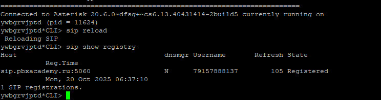 Установка Asterisk. Урок 7. Подключение SIP-транка