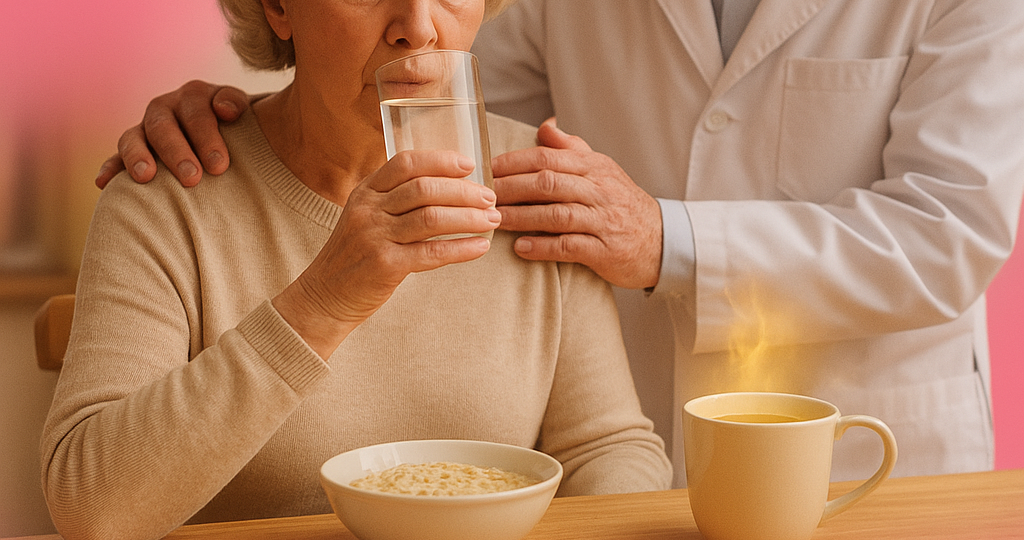 ПОЖИЛЫМ ОПАСНО пить воду на голодный желудок — кости теряют плотность