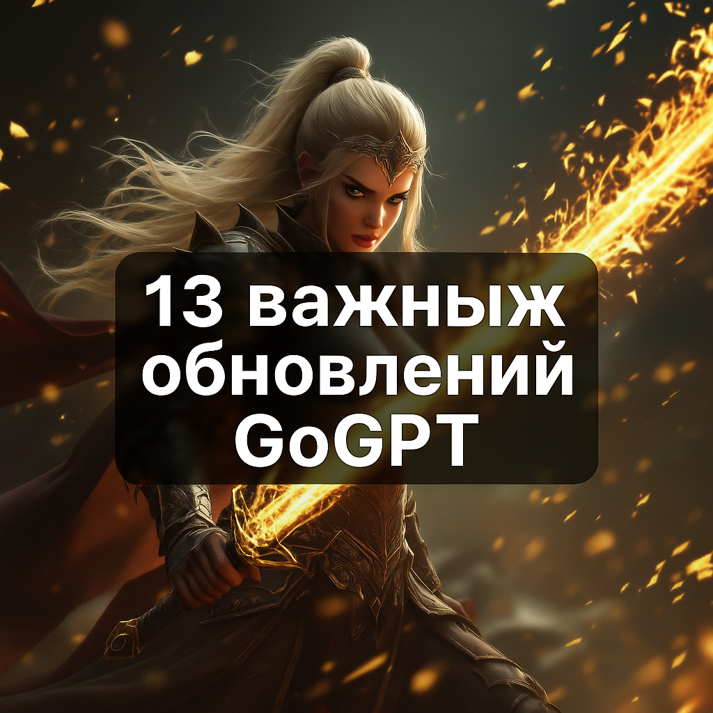 13 важных обновлений GoGPT: стало удобнее, дешевле и мощнее 