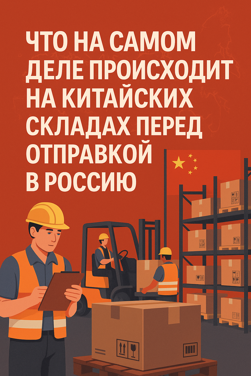 Что на самом деле происходит на китайских складах перед отправкой в Россию