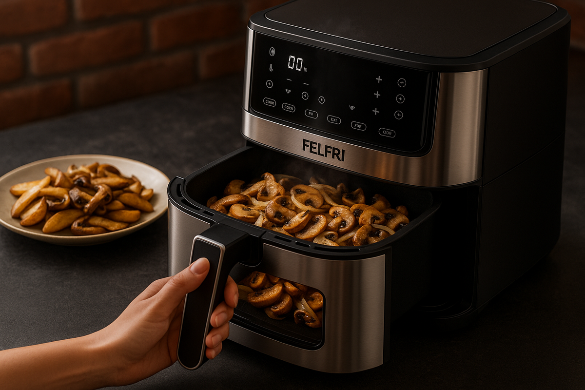 Грибы в аэрогриле