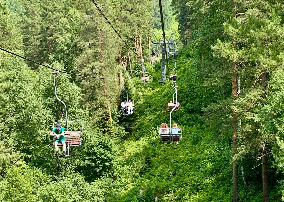 Канатная дорога на гору Церковка