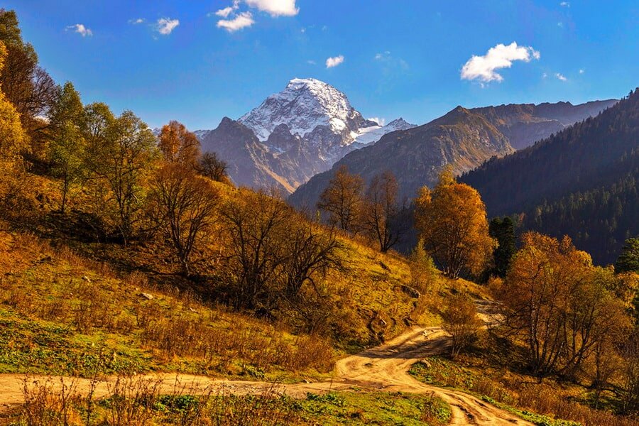 Архыз в пору золотой осени на Кавказе// клуб "Пеший-Леший"