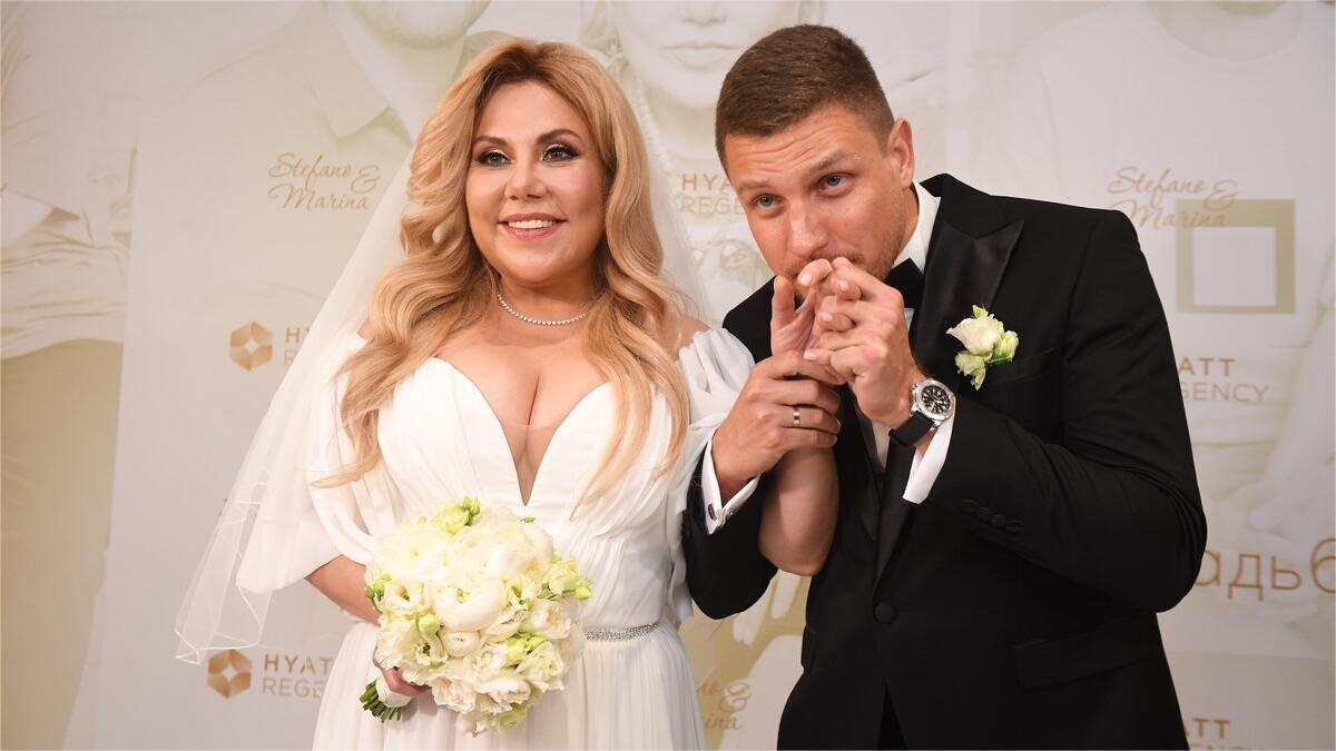 Марина Федункив и Стефано Маджи