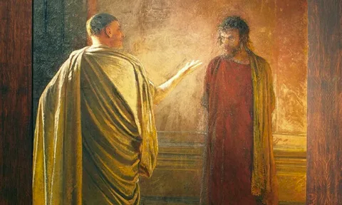 Н.Ге "Что есть истина?"