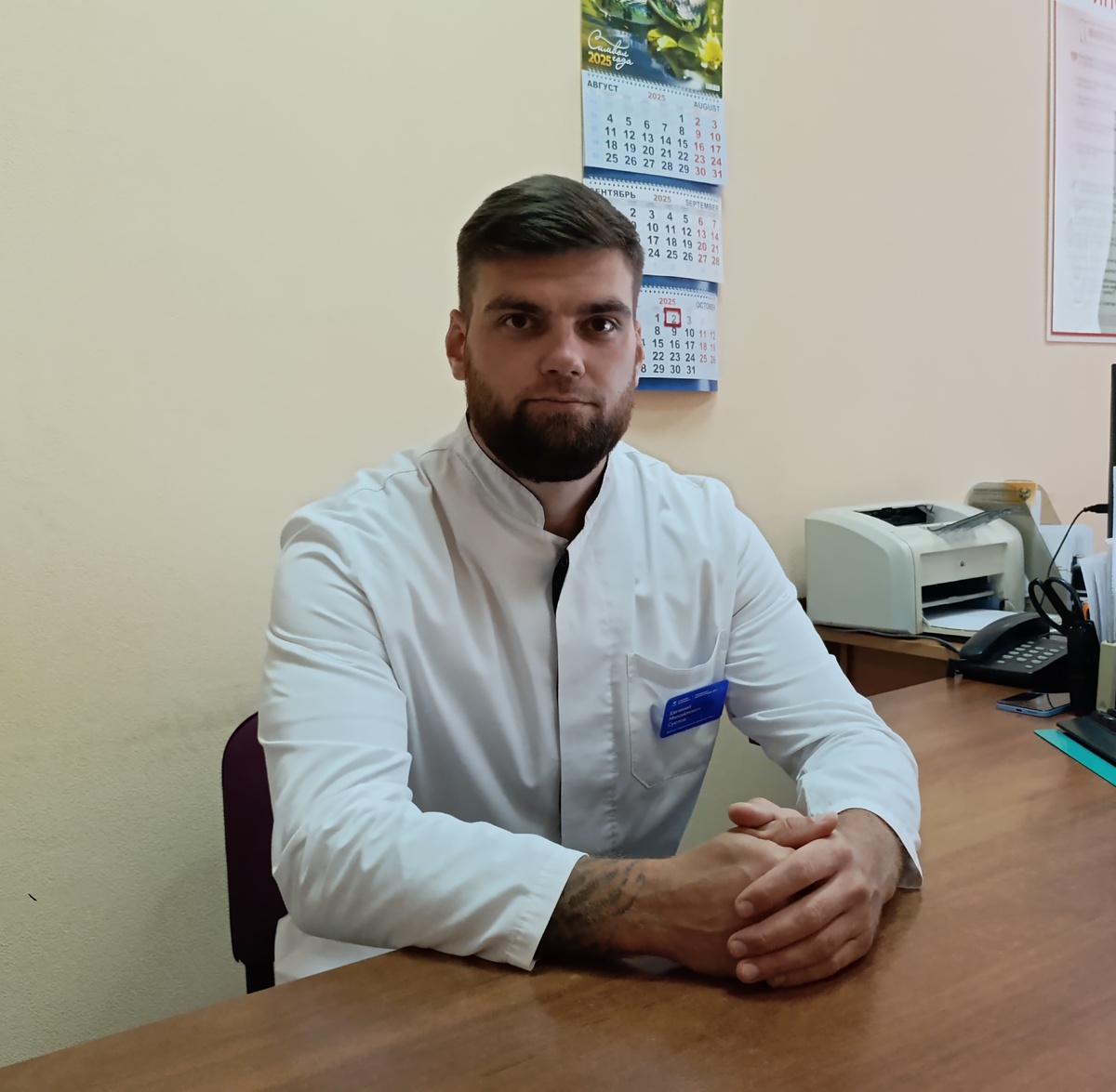 Заведующий отделением медицинской профилактики Городской поликлиники №1 г. Тюмени Евгений Суслов. Фото: департамент здравоохранения Тюменской области