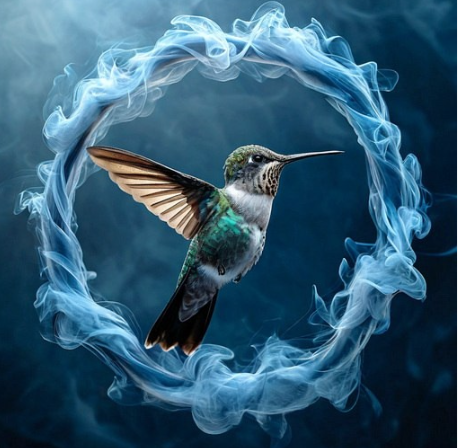 Птичка колибри считается ещё одним символом, мне даже когда -то брошь дарили, надо поискать.