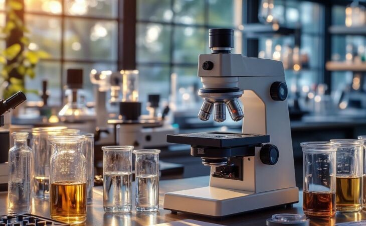 Наука. Фото: сгенерировано с помощью нейросети "Алиса", "Атмосфера"