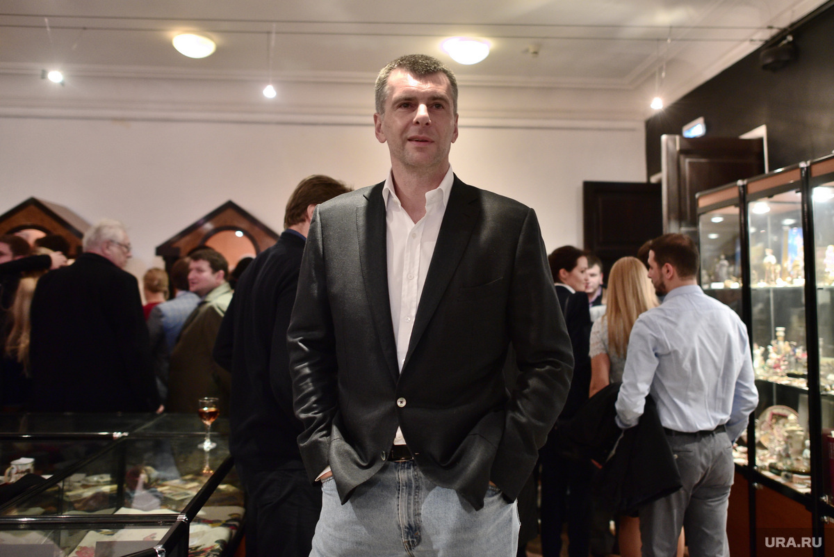 Прохоров окончил спецшколу с отличем, а также получил диплом МФИ. Фото: Зураб Джавахадзе © URA.RU