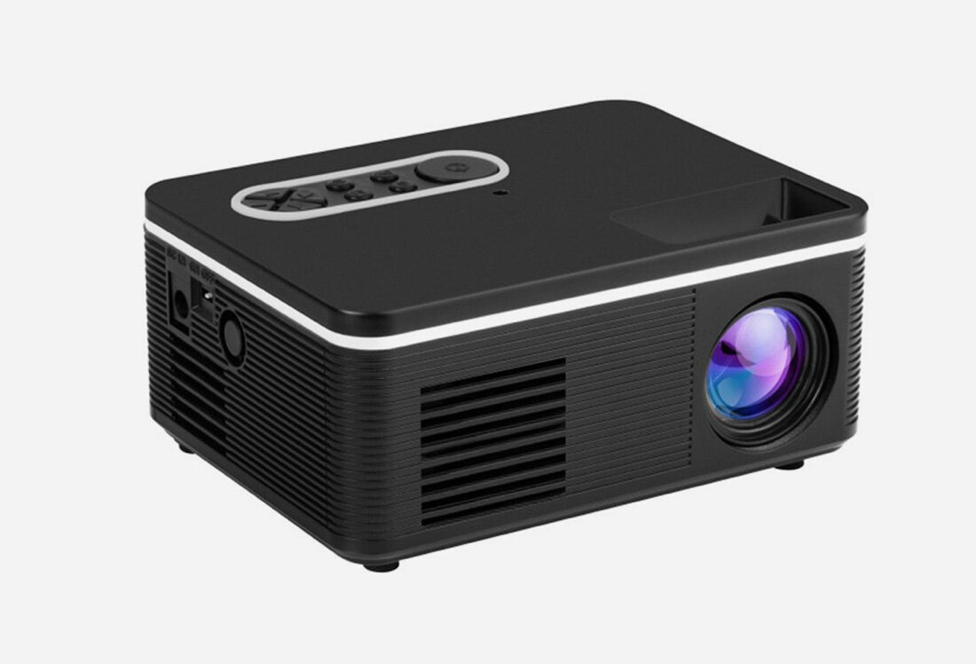 Чёрный мини-проектор, AliExpress