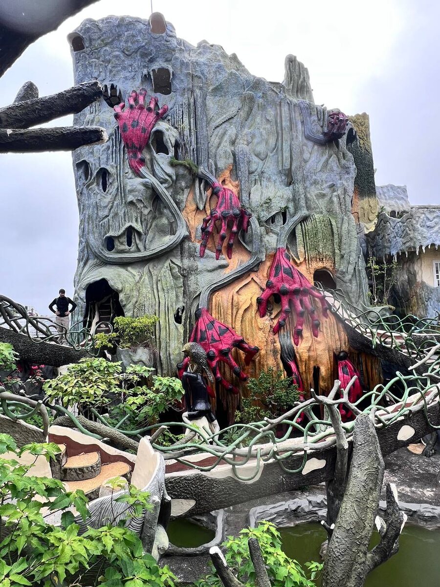 Действительно сумасшедший дом, если смотреть с разных ракурсов.