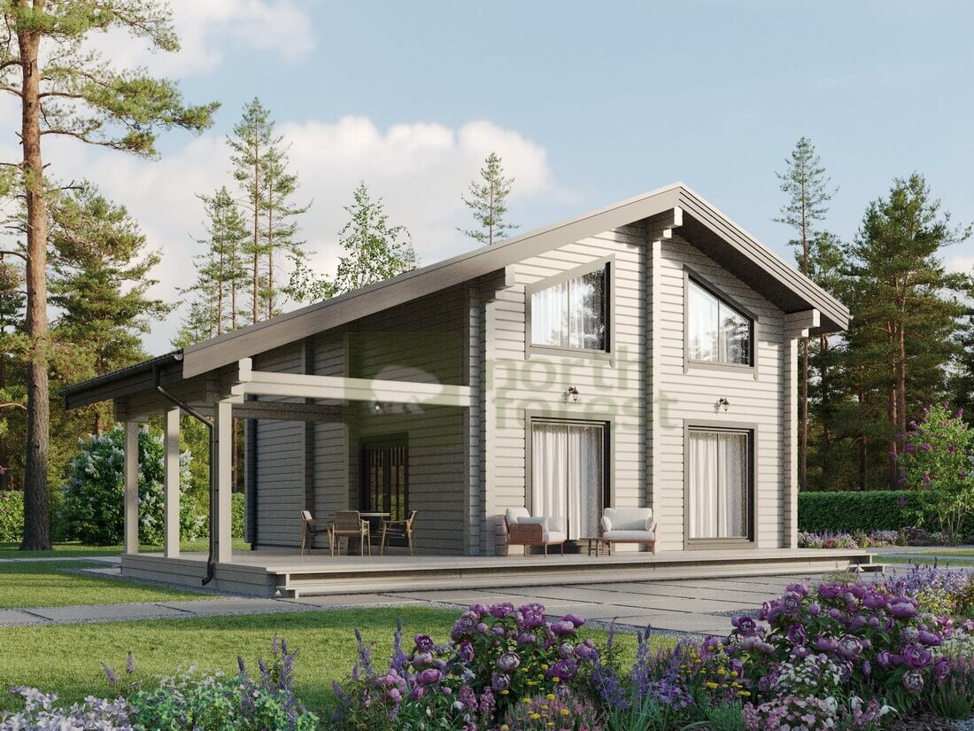 Проект дома 10 на 8