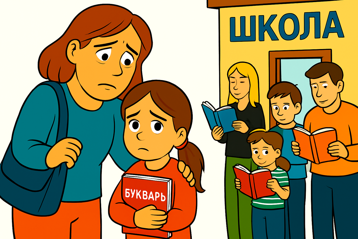 Дочка не умеет читать. Я в панике... Садик: "Не наша программа". Школа: "Приводите подготовленным". Что делать?