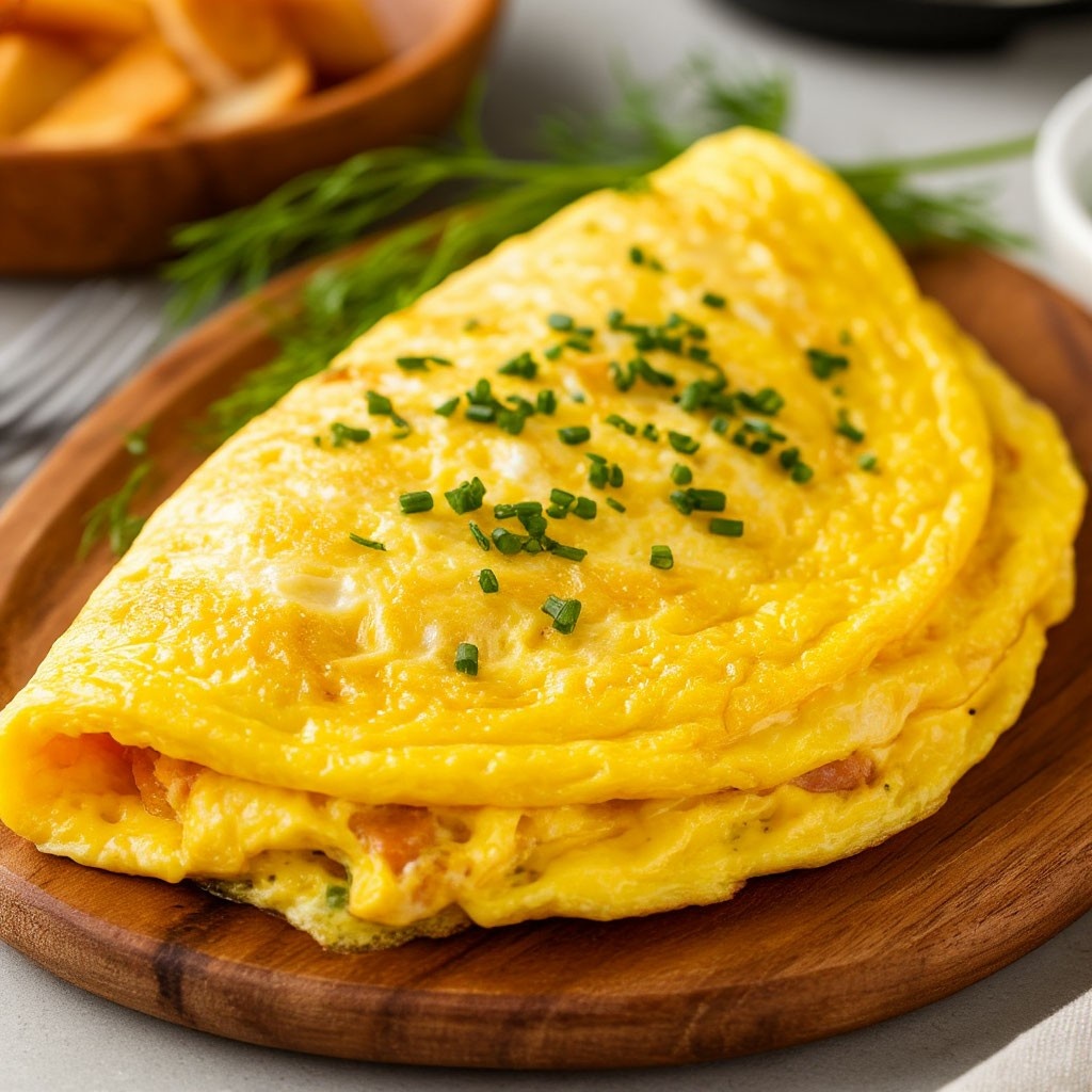 Пышный и ароматный омлет в мультиварке