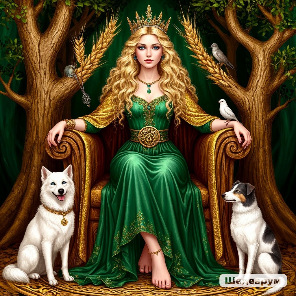 Генерация авторская Королевы Пентаклей.