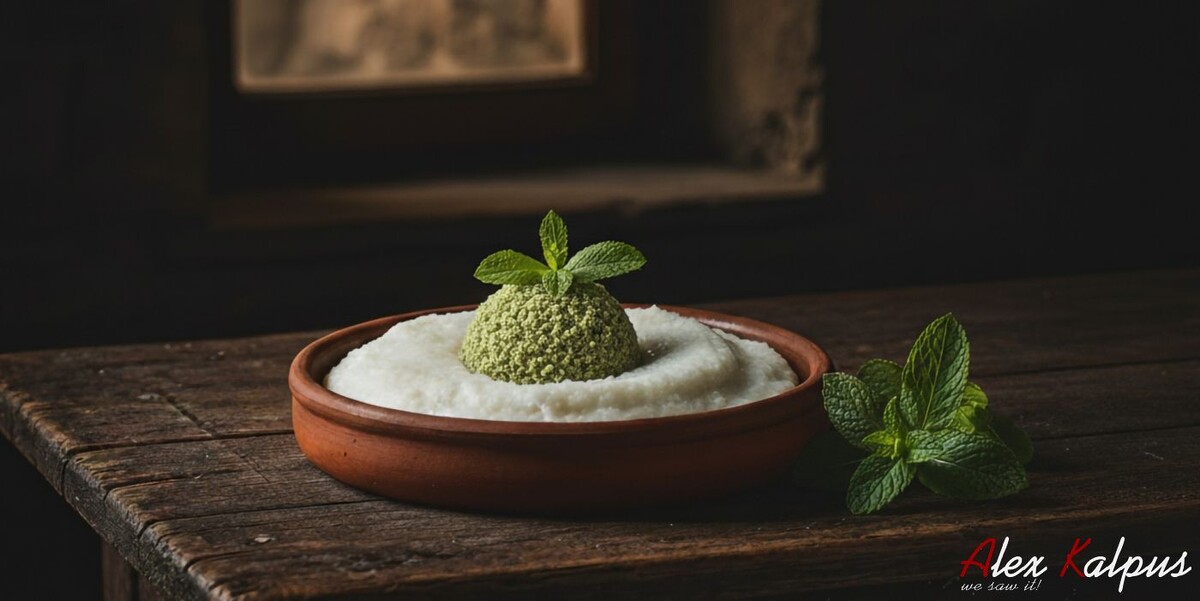 Пучхолия - это мегрельская закуска, которая традиционно готовится из раскрошенного молодого сыра, смешанного со сметаной или мацони, свежей или сушеной мятой и острой аджикой!