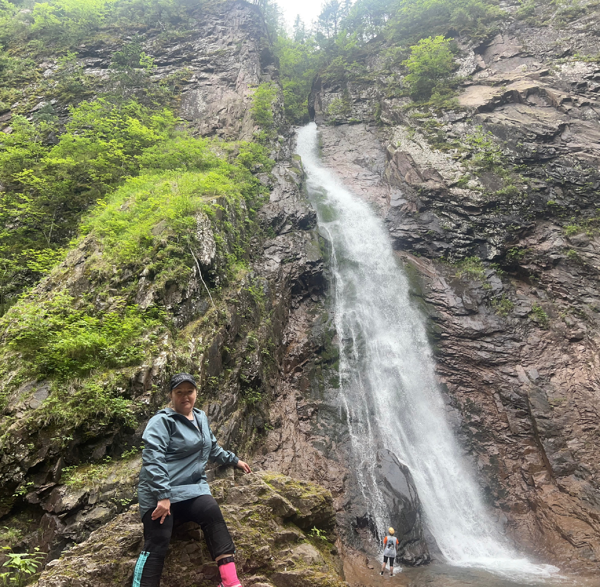Водопад Черный Шаман или Большой Амгинский. Тернейский район. Фото автора