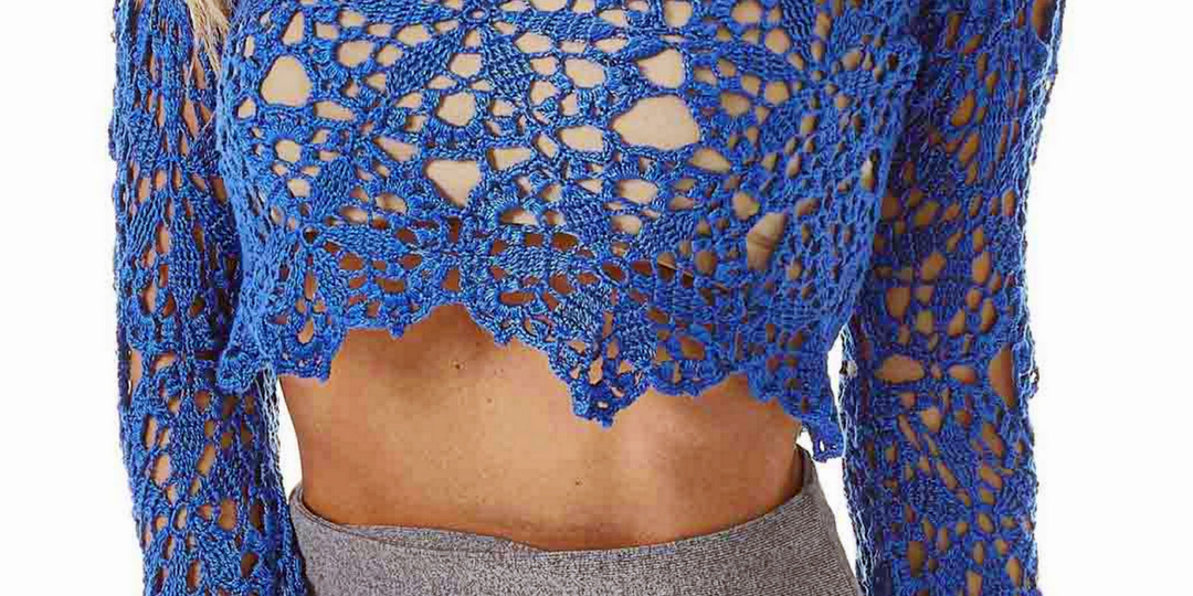 Для ажурных вещей сезон круглый год! Красивые блузки, платья и юбки со схемами крючком