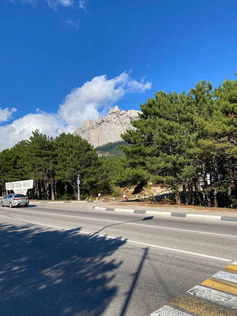 Начало Кореизской тропы.