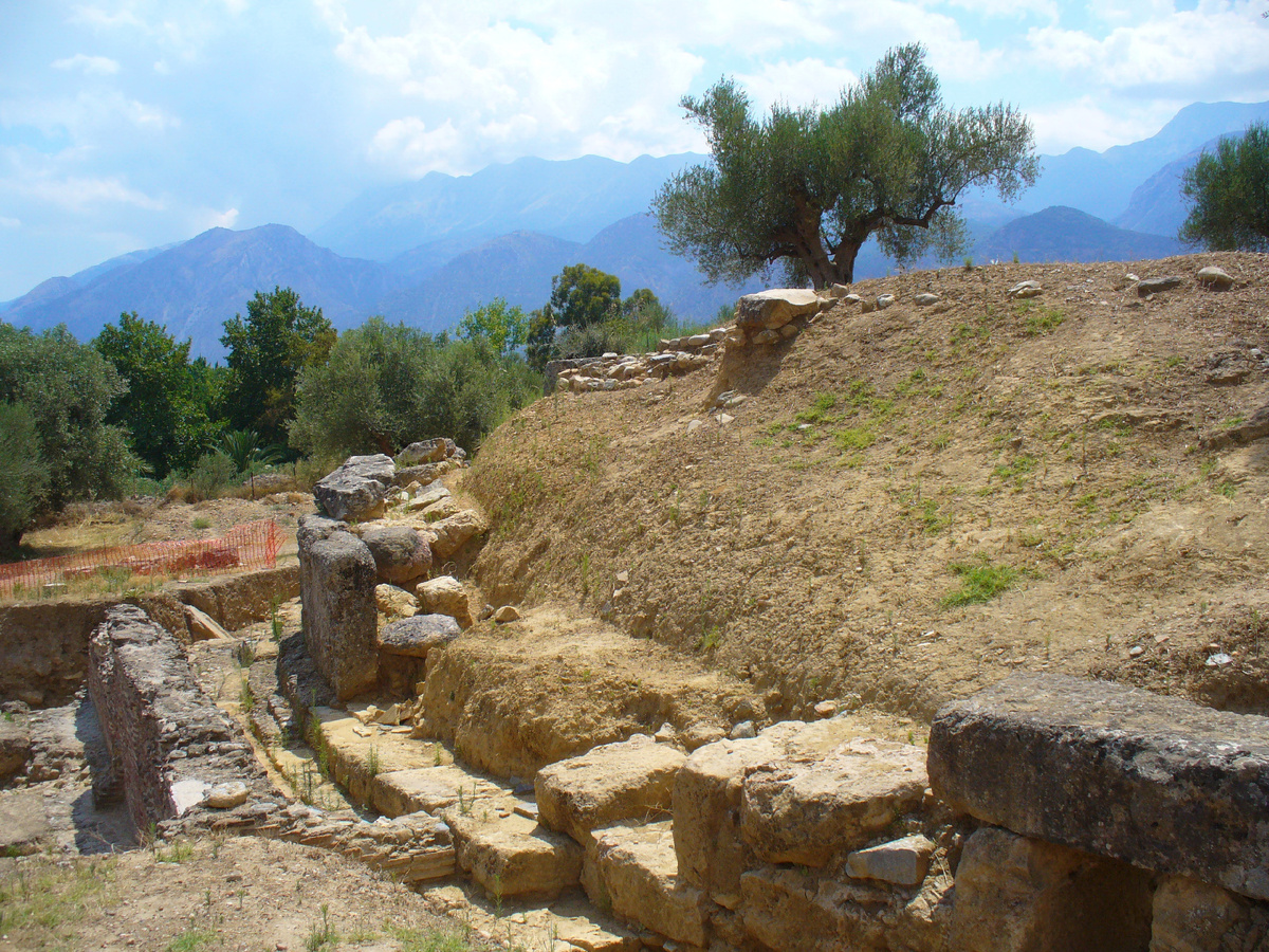 Тайгет. Акрополь Спарты. Фото автора
