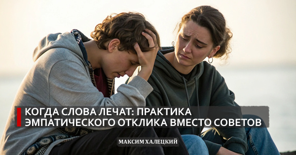 Когда слова лечат: практика эмпатического отклика вместо советов