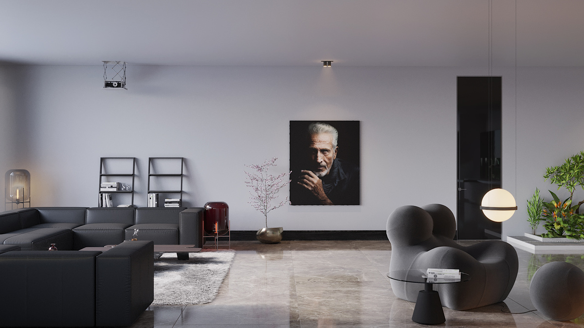 Этот проект — не просто дом. Это материализованная философия, исследование того, какой может быть архитектура и интерьер, когда она обращается к сути мужского восприятия: прямоты, силы, связи с природой и ценности подлинных материалов. Это пространство-заявление, где каждая деталь служит одной цели — создать среду для сосредоточенности, уединения и ясности.