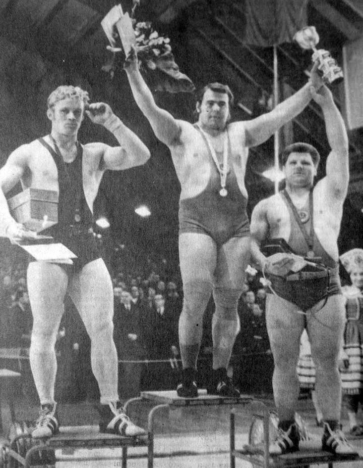 Накраждение 110 кг: Перушин, Тальтс и Голованов