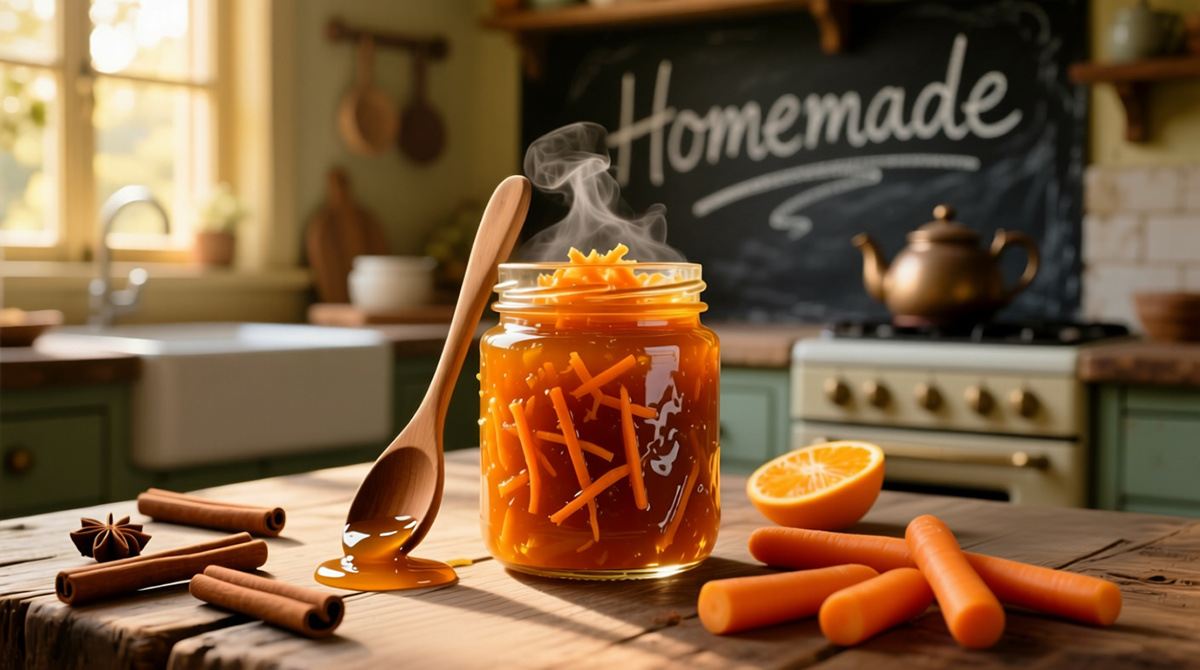 Морковное варенье