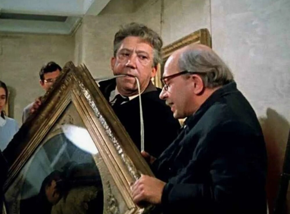    Юрий Никулин и Евгений Евстигнеев. Фото: Кадр видео