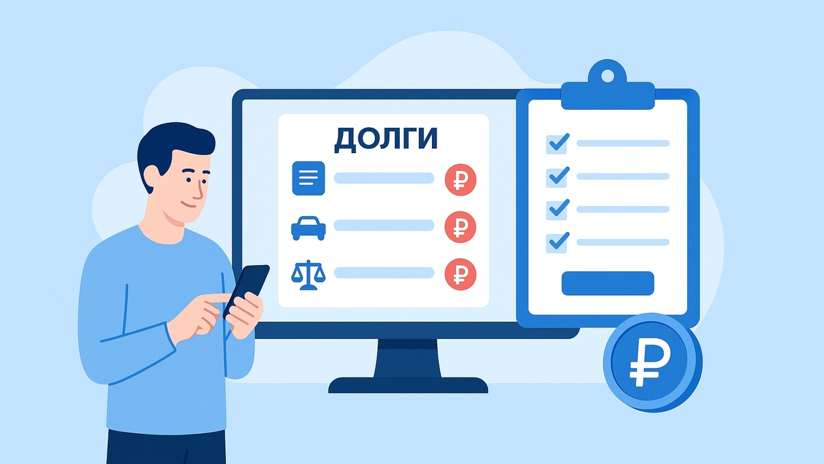    Проверяем долги бесплатно и без смс
