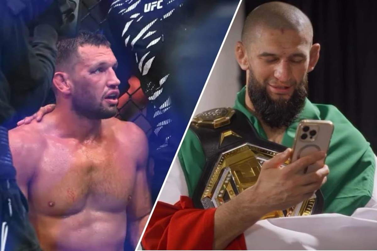 Конфликт разгорается между двумя бойцами MMA. Фото: Reuters/соцсети Хамзата Чимаева