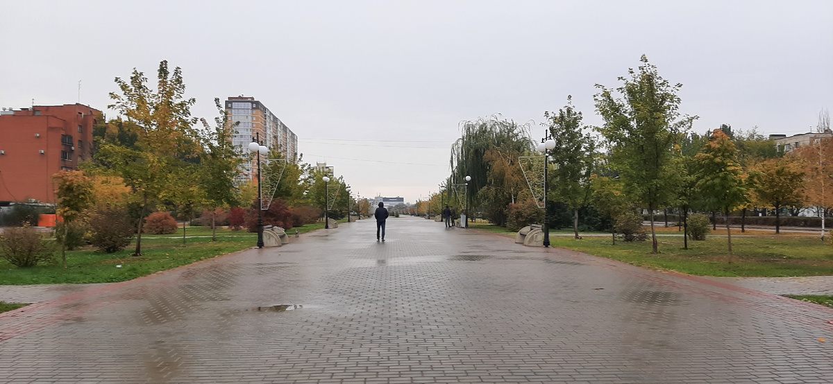Волгоград. Унылая пора.