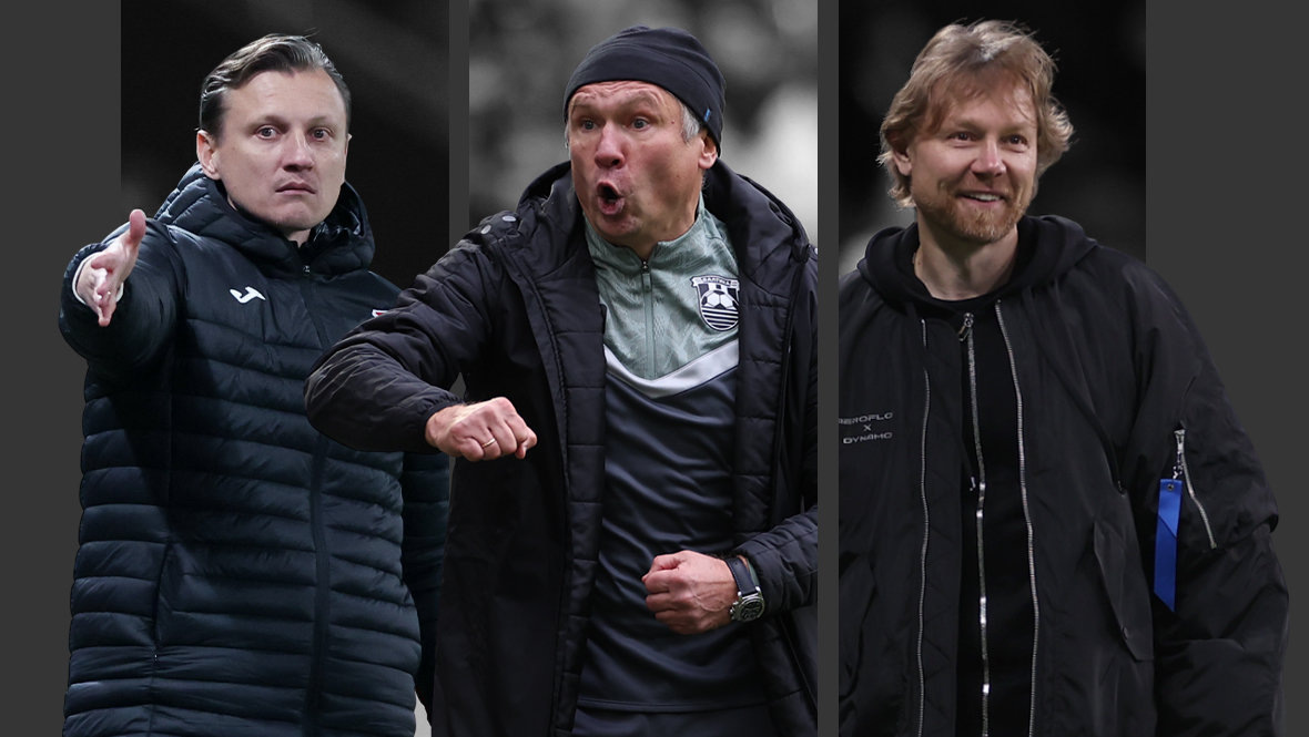    Михаил Галактионов, Андрей Талалаев и Валерий Карпин.Дарья Исаева, Александр Федоров