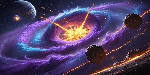 На небе внезапно вспыхивает точка, ярче тысячи солнц. Это не комета и не случайная вспышка — это сверхновая. Звезда умирает красиво, оставляя после себя элементы, из которых формируются новые планеты, новые миры и даже мы сами.