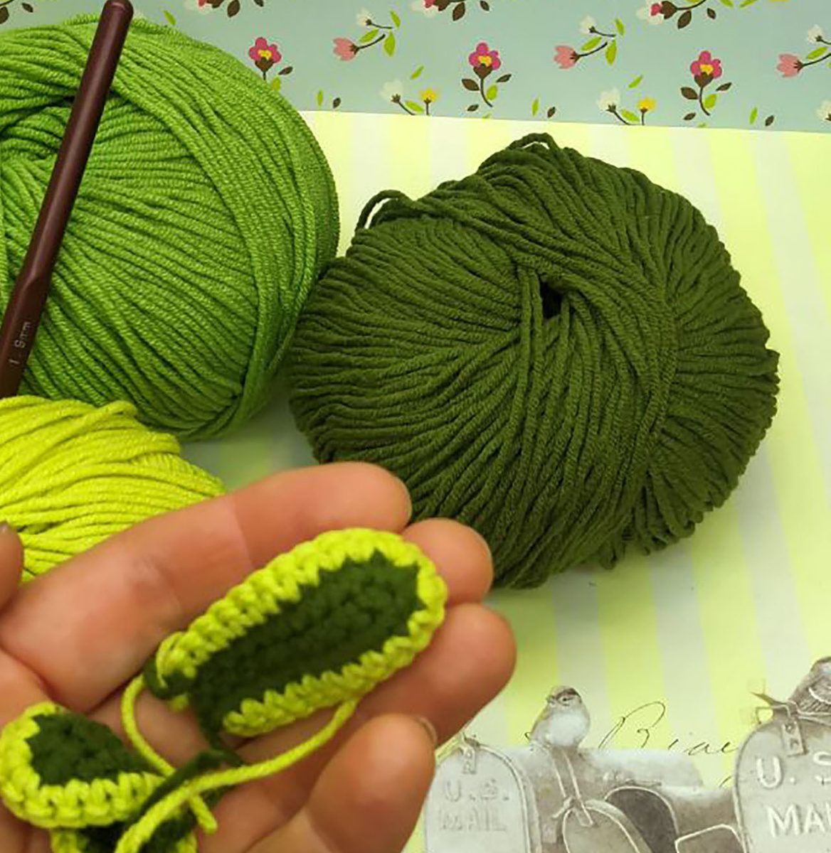 Вяжу сансеверию из пряжи Yartart Jeans.