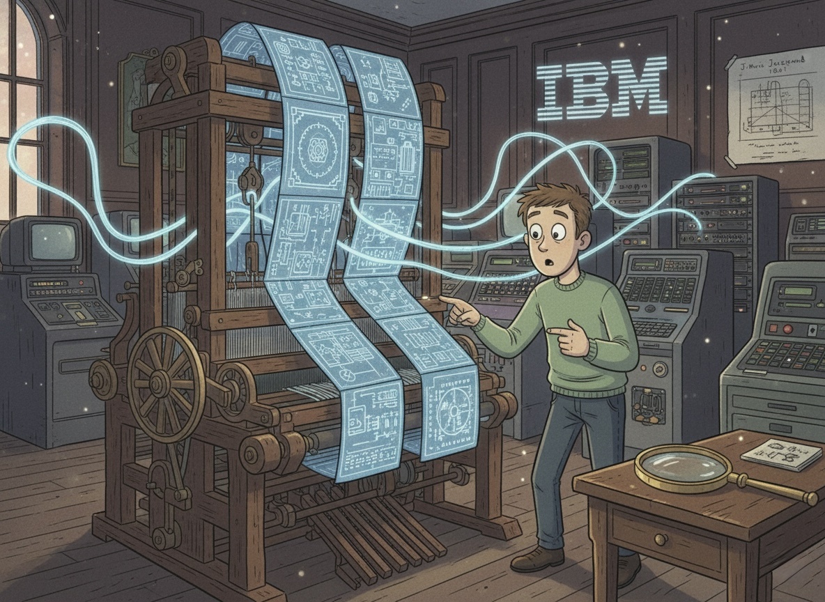Как гениальное изобретение ткача привело нас к IBM