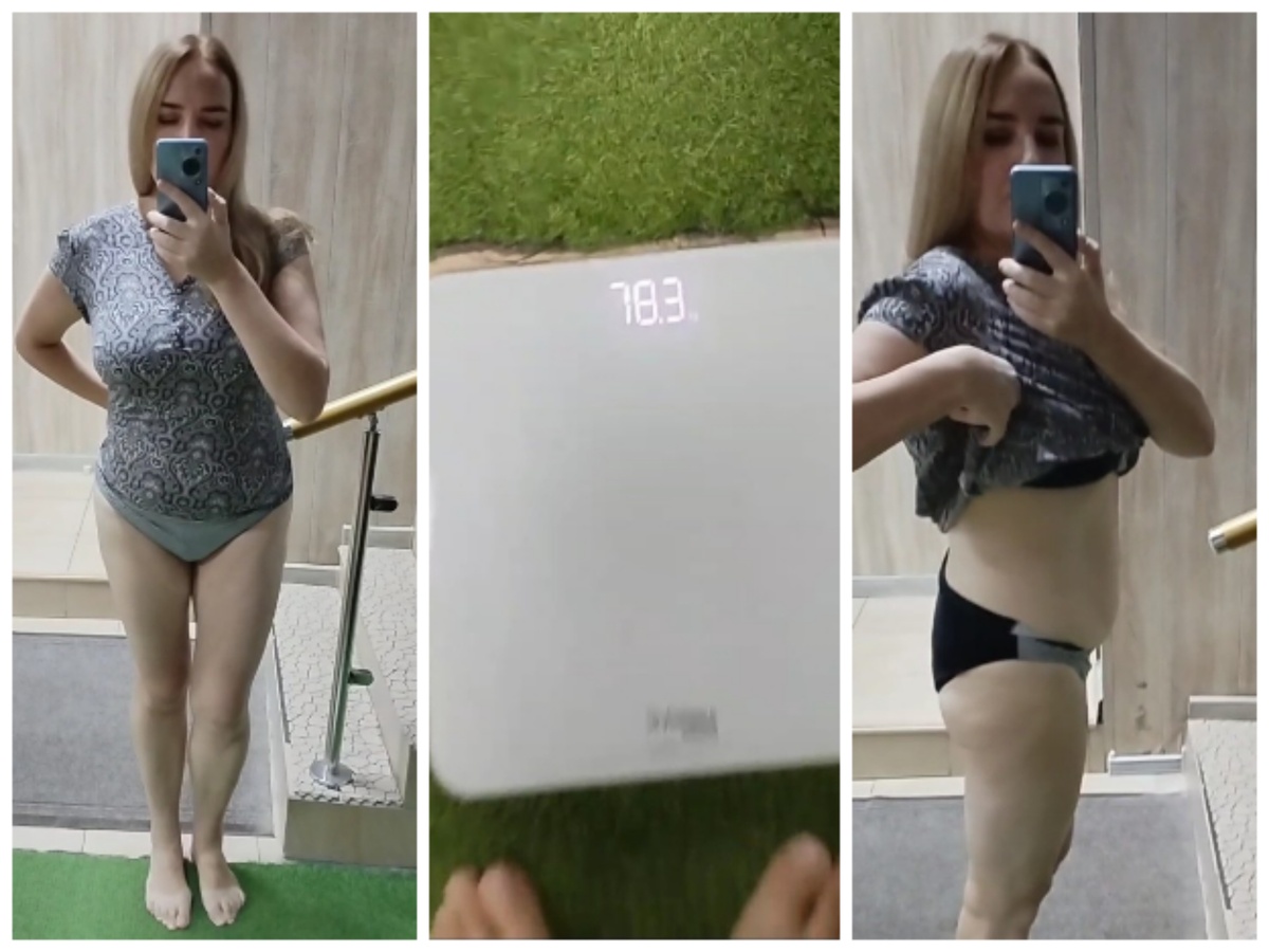 Живот, бока, лопатки это самая проблемная зона. Вот где лишних 15 кг жира. 