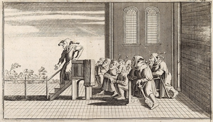 Ганс Гольбейн Младший. Иллюстрация к «Похвале глупости»