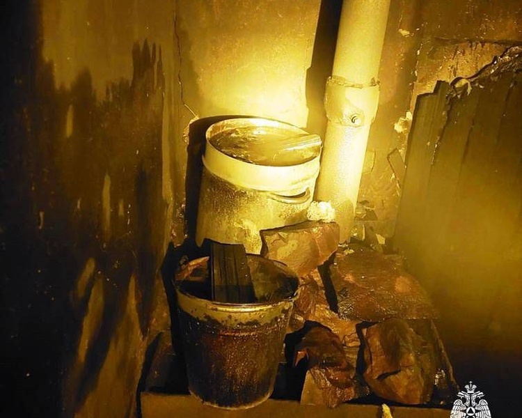     В Курской области 19 октября сгорели две бани