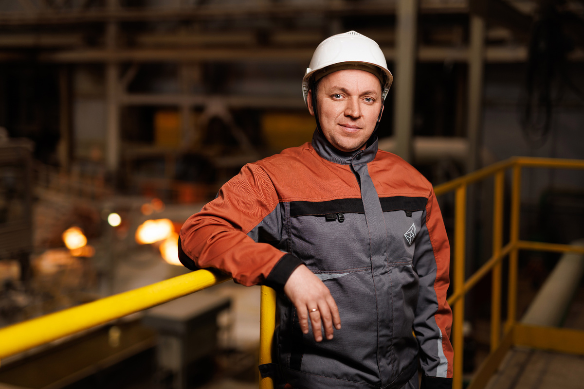 Михаил Воронов, старший мастер участка производства анодов