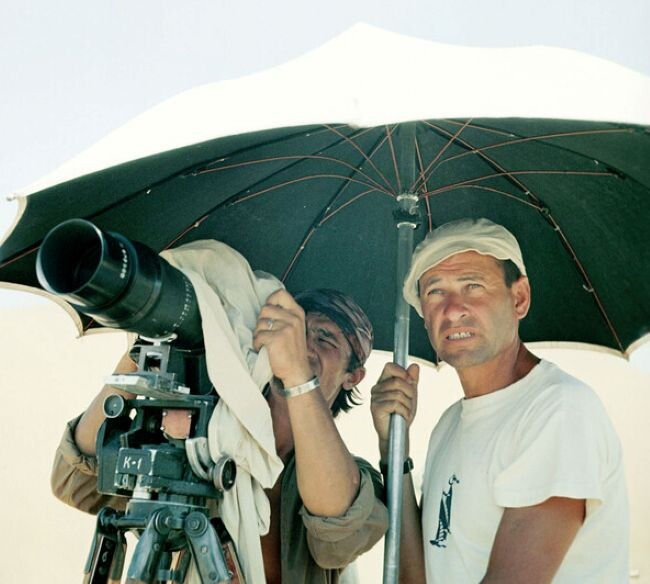 Режиссер Владимир Мотыль на съемочной площадке фильма «Белое солнце пустыни». Фото: gazeta.ru